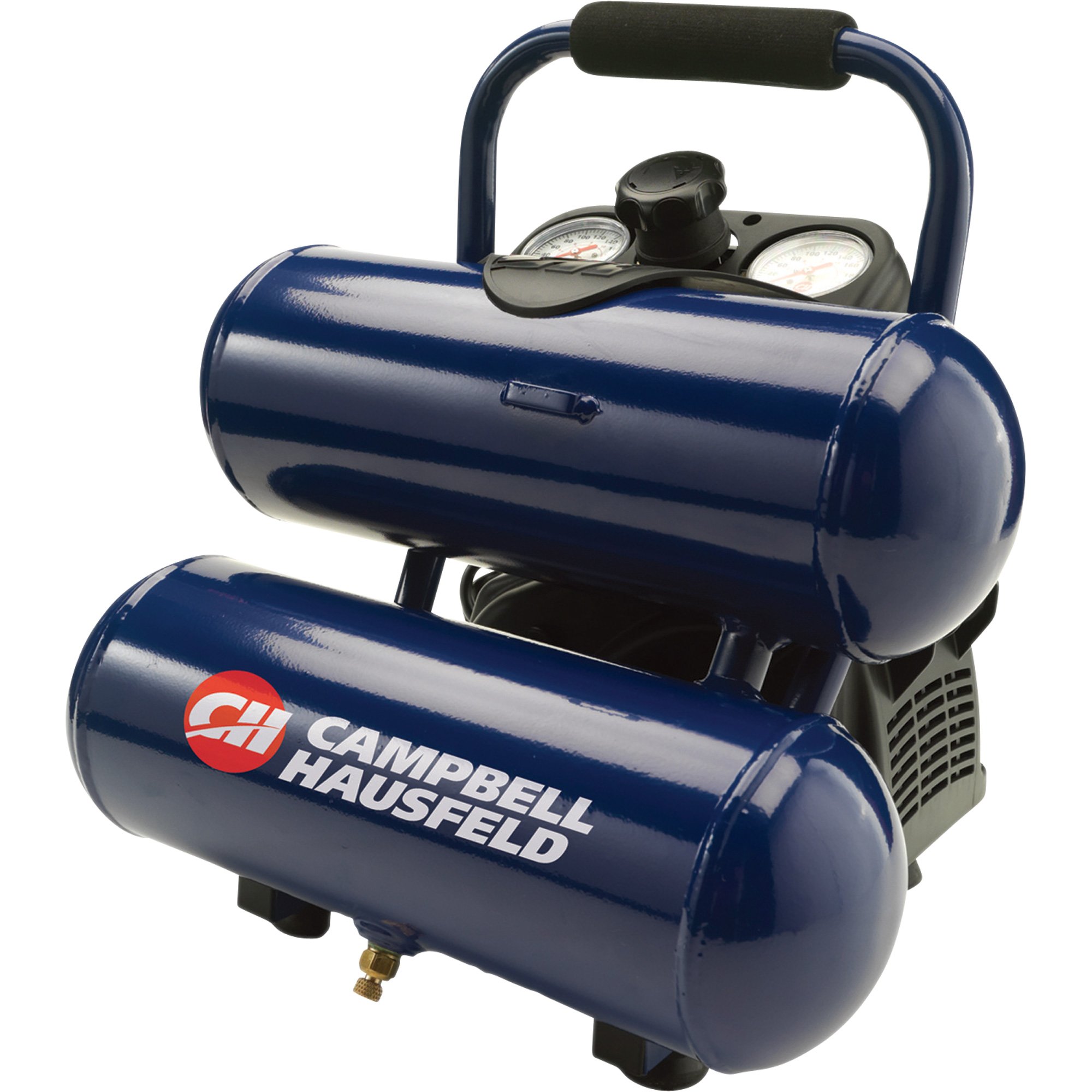 Campbell Hausfeld Twin Stack Reconditioned Air Compressor — Model